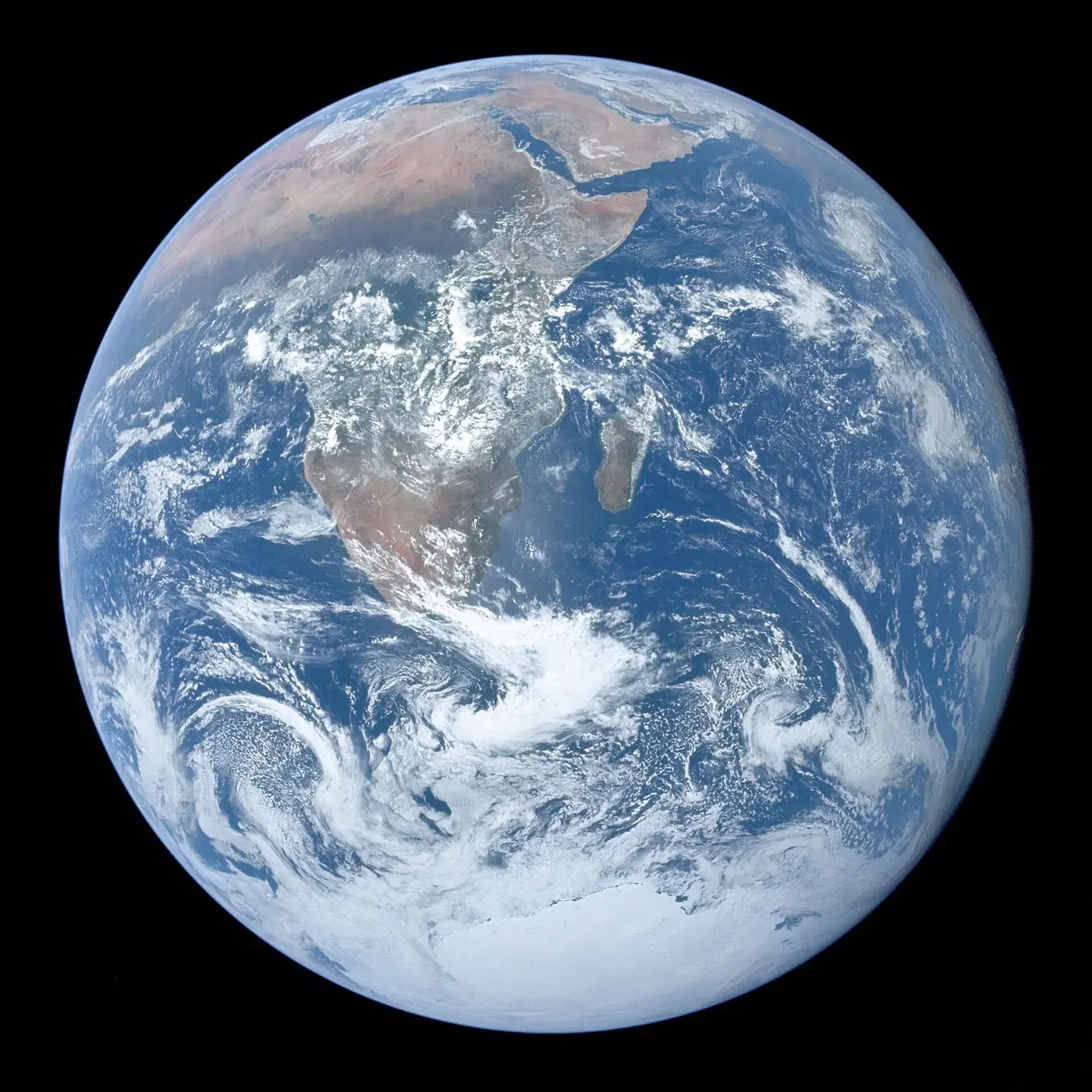 The Blue Marble, the full-disk photograph of Earth taken from Apollo 17