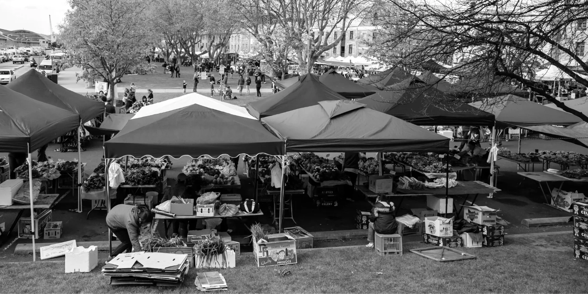 Salamanca Market in Hobart